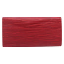 LOUIS VUITTON Epi Multicles 4 Key Case Red M63827 LV Auth 201545V-2