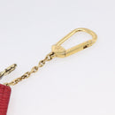 LOUIS VUITTON Epi Pochette Cles Coin Purse Red M63807 LV Auth 201546-12