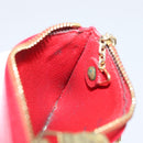 LOUIS VUITTON Epi Pochette Cles Coin Purse Red M63807 LV Auth 201546-17
