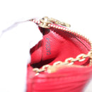LOUIS VUITTON Epi Pochette Cles Coin Purse Red M63807 LV Auth 201546-18