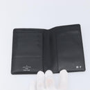 LOUIS VUITTON Damier Graphite Couverture passport Case N64411 LV Auth 201547A-12