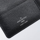 LOUIS VUITTON Damier Graphite Couverture passport Case N64411 LV Auth 201547A-16