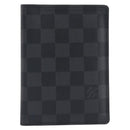 LOUIS VUITTON Damier Graphite Couverture passport Case N64411 LV Auth 201547A-2