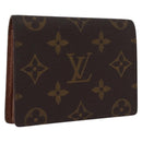 LOUIS VUITTON Monogram Anvelop Cult De Vuitto Card Case M62920 LV Auth 201553-1