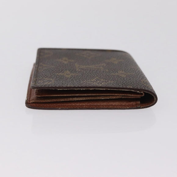 LOUIS VUITTON Monogram Anvelop Cult De Vuitto Card Case M62920 LV Auth 201553