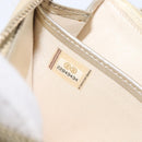 CHANEL Matelasse Long Wallet Lamb Skin Champagne Gold CC Auth 201554-26