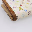 LOUIS VUITTON Porte Monnaie Viennois Wallet White M92987 LV Auth 201555-11