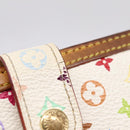 LOUIS VUITTON Porte Monnaie Viennois Wallet White M92987 LV Auth 201555-12