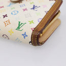 LOUIS VUITTON Porte Monnaie Viennois Wallet White M92987 LV Auth 201555-8