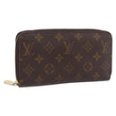 LOUIS VUITTON Monogram Zippy Wallet Long Wallet M60017 LV Auth 201556A-1