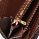 LOUIS VUITTON Monogram Zippy Wallet Long Wallet M60017 LV Auth 201556A-16