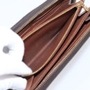 LOUIS VUITTON Monogram Zippy Wallet Long Wallet M60017 LV Auth 201556A-17