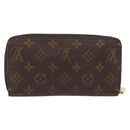 LOUIS VUITTON Monogram Zippy Wallet Long Wallet M60017 LV Auth 201556A-3