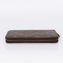 LOUIS VUITTON Monogram Zippy Wallet Long Wallet M60017 LV Auth 201556A-6