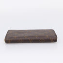 LOUIS VUITTON Monogram Zippy Wallet Long Wallet M60017 LV Auth 201556A-7