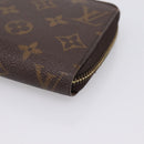 LOUIS VUITTON Monogram Zippy Wallet Long Wallet M60017 LV Auth 201556A-8