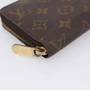 LOUIS VUITTON Monogram Zippy Wallet Long Wallet M60017 LV Auth 201556A-9
