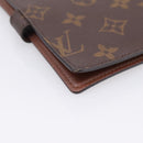 LOUIS VUITTON Monogram Agenda PM Day Planner Cover R20005 LV Auth 201557-11