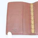 LOUIS VUITTON Monogram Agenda PM Day Planner Cover R20005 LV Auth 201557-15