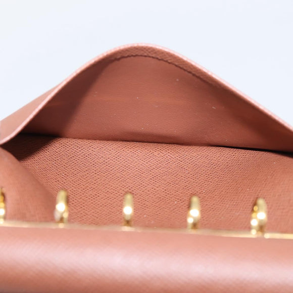 LOUIS VUITTON Monogram Agenda PM Day Planner Cover R20005 LV Auth 201557