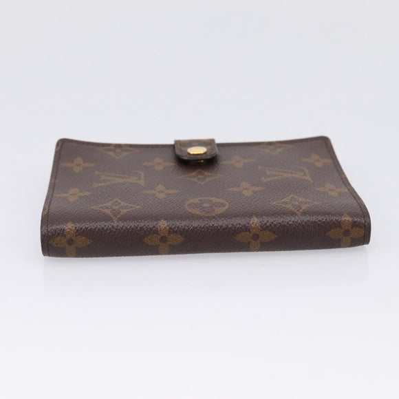 LOUIS VUITTON Monogram Agenda PM Day Planner Cover R20005 LV Auth 201557