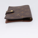 LOUIS VUITTON Monogram Agenda PM Day Planner Cover R20005 LV Auth 201557-6
