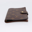 LOUIS VUITTON Monogram Agenda PM Day Planner Cover R20005 LV Auth 201557-7