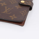 LOUIS VUITTON Monogram Agenda PM Day Planner Cover R20005 LV Auth 201557-8