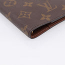 LOUIS VUITTON Monogram Agenda PM Day Planner Cover R20005 LV Auth 201557-9