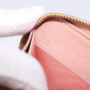 PRADA Long Wallet Safiano Leather Pink Gold Auth 201563A-12
