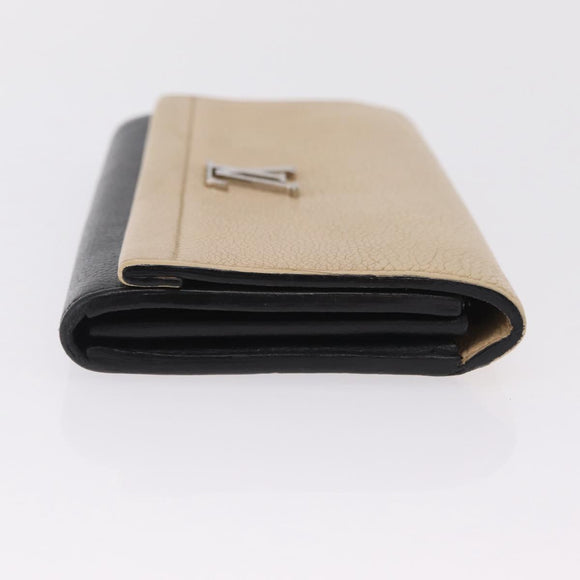 LOUIS VUITTON Portefeuille Rock Me II Wallet Calf Leather M62328 LV Auth 201567A