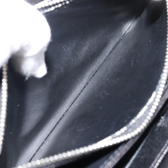 LOUIS VUITTON Epi Zippy Wallet Long Wallet Black M64838 LV Auth 201568A