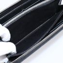 LOUIS VUITTON Epi Zippy Wallet Long Wallet Black M64838 LV Auth 201568A-19
