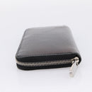 LOUIS VUITTON Epi Zippy Wallet Long Wallet Black M64838 LV Auth 201568A-3