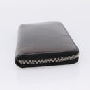 LOUIS VUITTON Epi Zippy Wallet Long Wallet Black M64838 LV Auth 201568A-4
