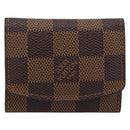 LOUIS VUITTON Damier Ebene Cuffs Cuff Case M64681 LV Auth 201569-2