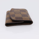 LOUIS VUITTON Damier Ebene Cuffs Cuff Case M64681 LV Auth 201569-5