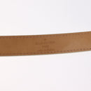 LOUIS VUITTON Monogram Vernis Belt 38.2"" 80/32 Perle RI1016 LV Auth 201570V-19
