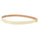 LOUIS VUITTON Monogram Vernis Belt 38.2"" 80/32 Perle RI1016 LV Auth 201570V-4