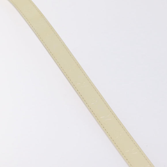 LOUIS VUITTON Monogram Vernis Belt 38.2"" 80/32 Perle RI1016 LV Auth 201570V