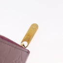 LOUIS VUITTON Monogram Vernis Zippy Wallet Wallet Viole M93575 LV Auth 201571A-13