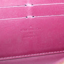 LOUIS VUITTON Monogram Vernis Zippy Wallet Wallet Viole M93575 LV Auth 201571A-15