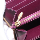 LOUIS VUITTON Monogram Vernis Zippy Wallet Wallet Viole M93575 LV Auth 201571A-22
