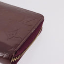LOUIS VUITTON Monogram Vernis Zippy Wallet Wallet Viole M93575 LV Auth 201571A-5