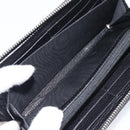 GUCCI Interlocking Web Sherry Line Wallet Leather Black 308796 Auth 201574V-17