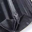 GUCCI Interlocking Web Sherry Line Wallet Leather Black 308796 Auth 201574V-18