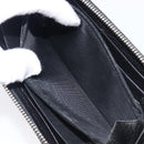 GUCCI Interlocking Web Sherry Line Wallet Leather Black 308796 Auth 201574V-19