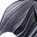 GUCCI Interlocking Web Sherry Line Wallet Leather Black 308796 Auth 201574V-21