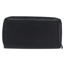 GUCCI Interlocking Web Sherry Line Wallet Leather Black 308796 Auth 201574V-3