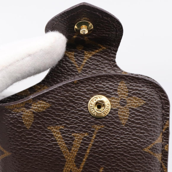 LOUIS VUITTON Monogram Etui Lunette PM Glasses Case M66545 LV Auth 201579V